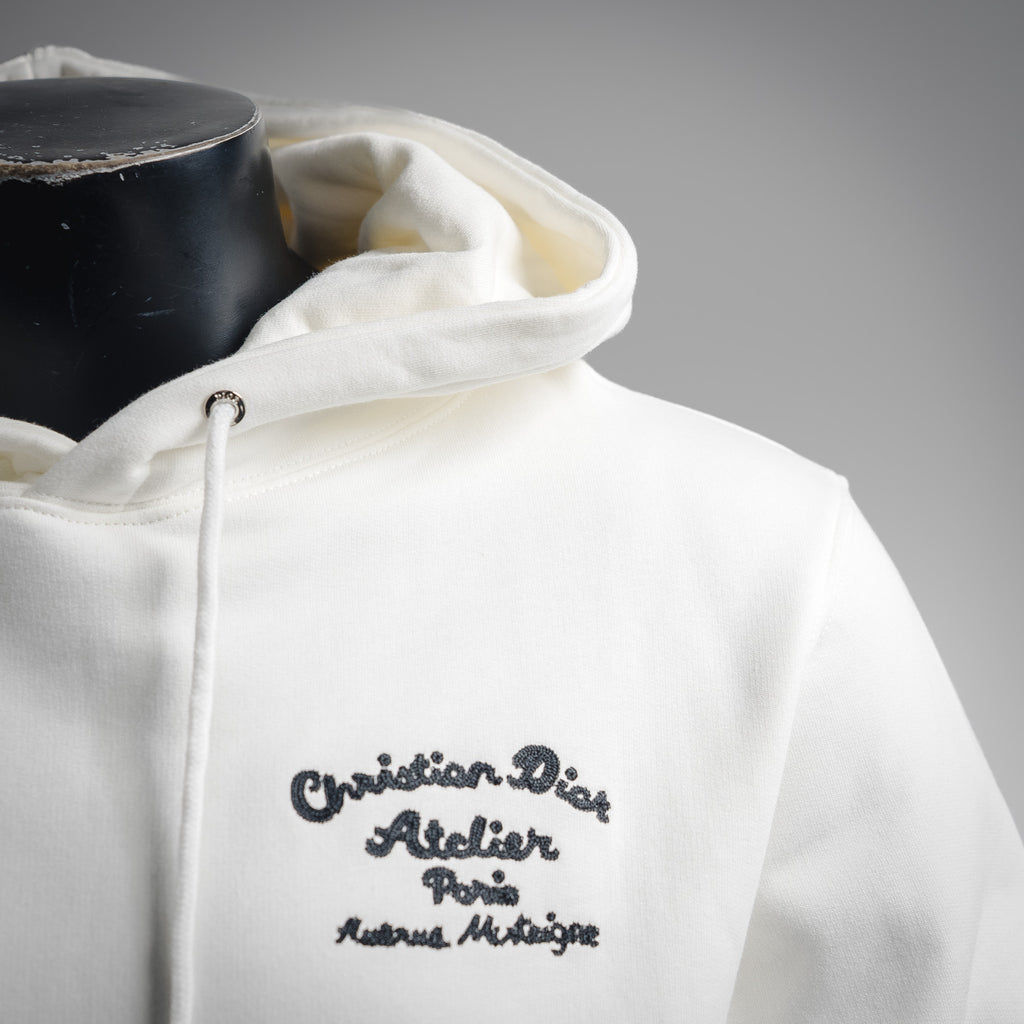 CD 25fw embroidered hoodie