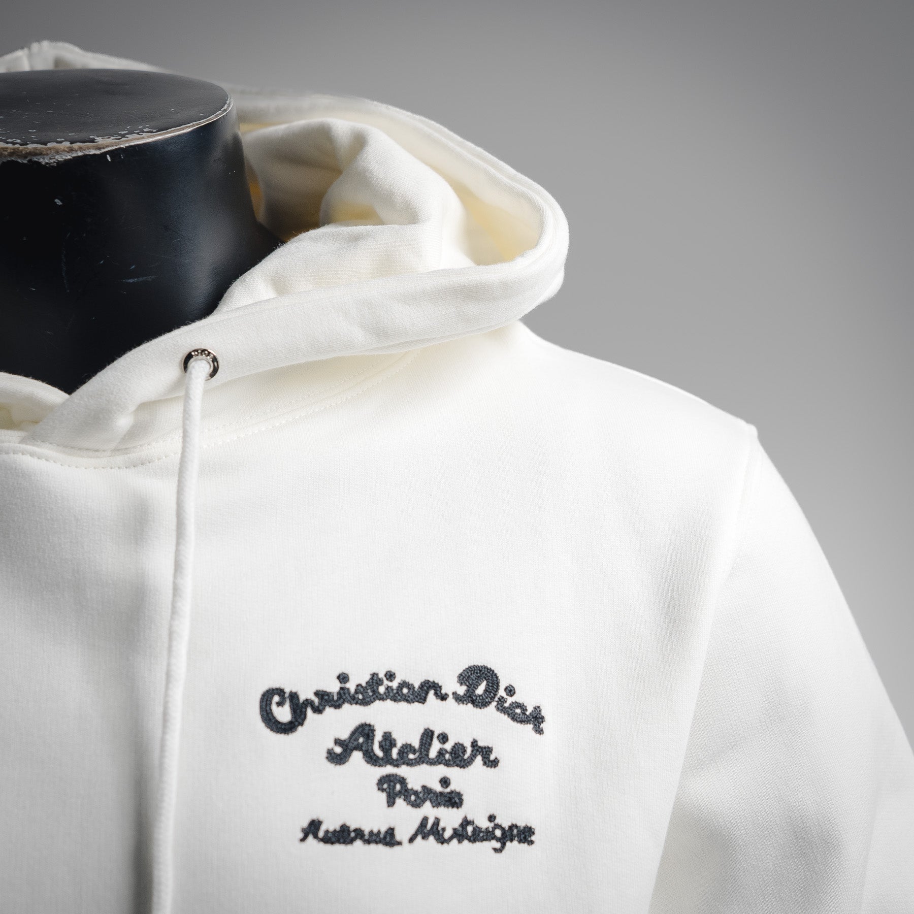 CD 25fw embroidered hoodie