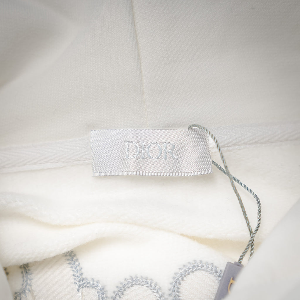 CD 25fw embroidered hoodie