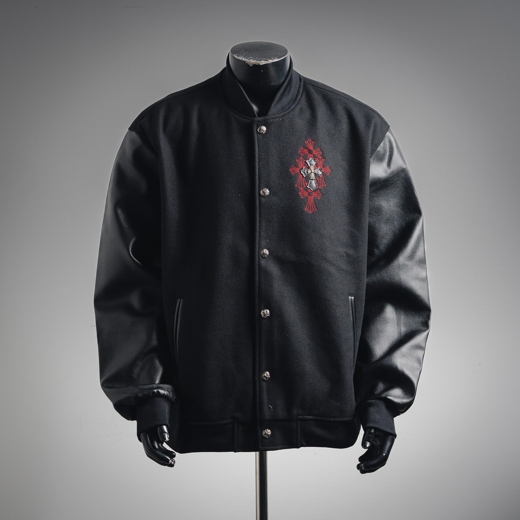 Chrome 25fw leather jacket