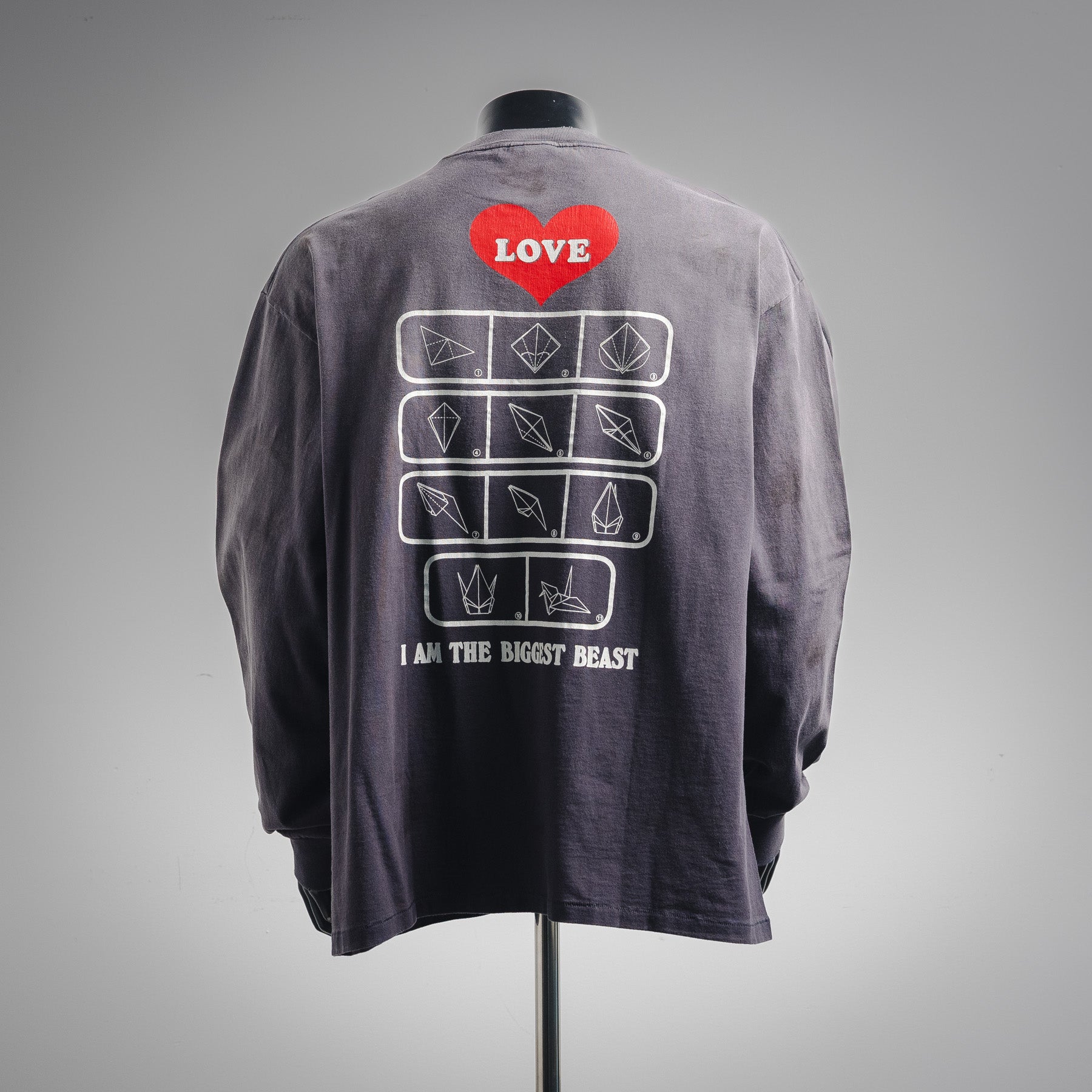 Saint 25fw printed shirt