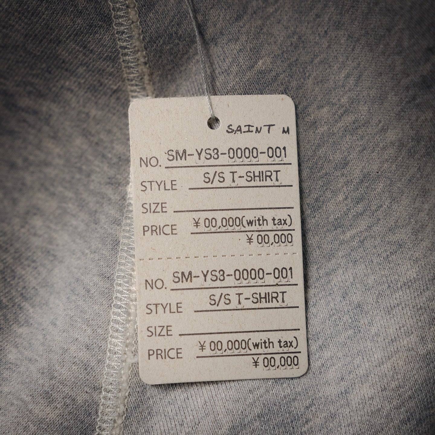 Saint 25fw printed shirt