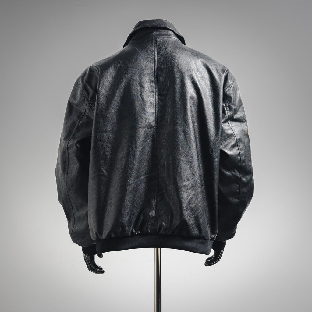 Balen 25fw leather jacket