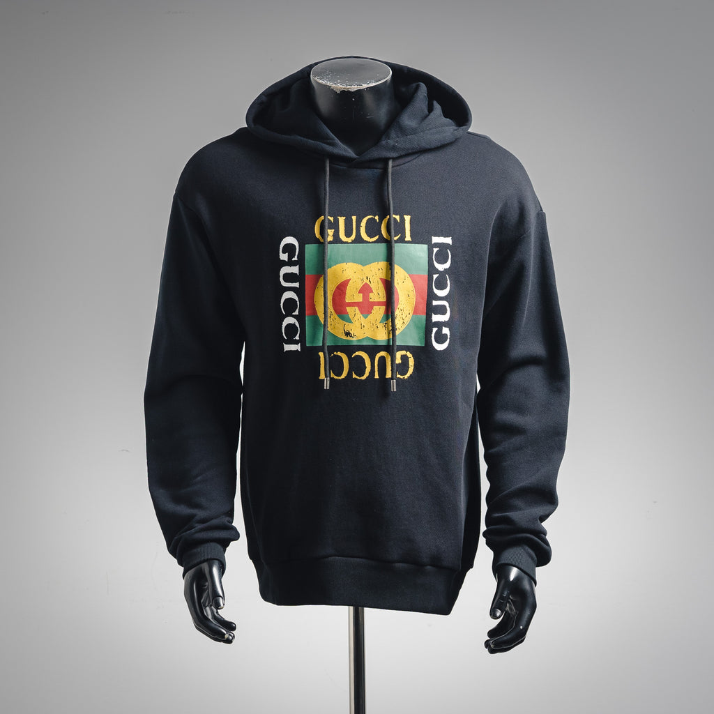 Guc 25fw printed hoodie