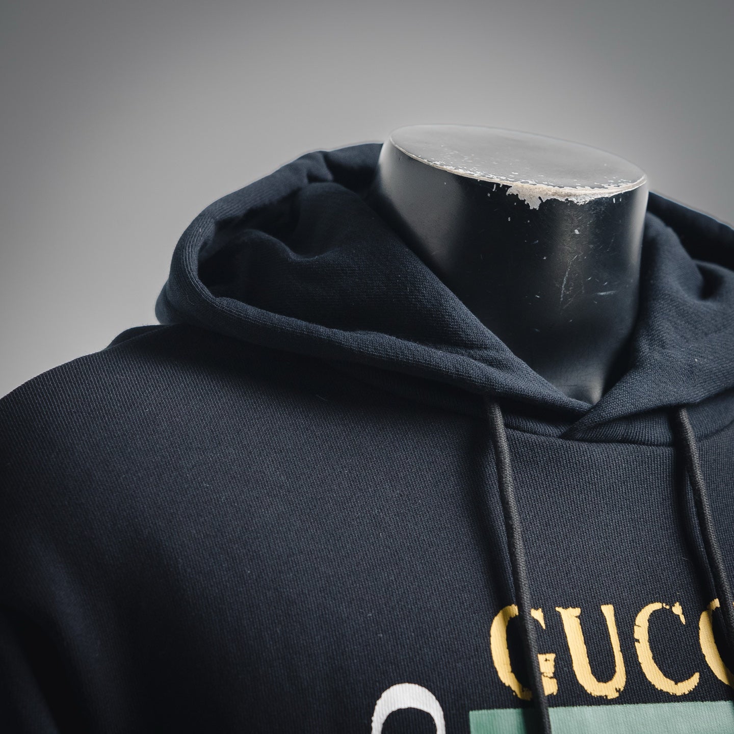 Guc 25fw printed hoodie