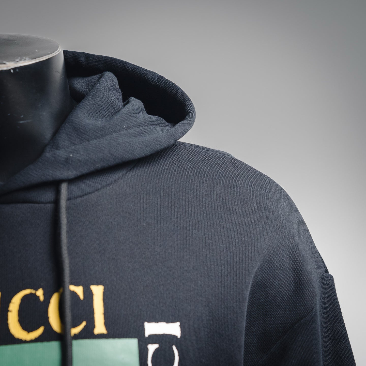 Guc 25fw printed hoodie