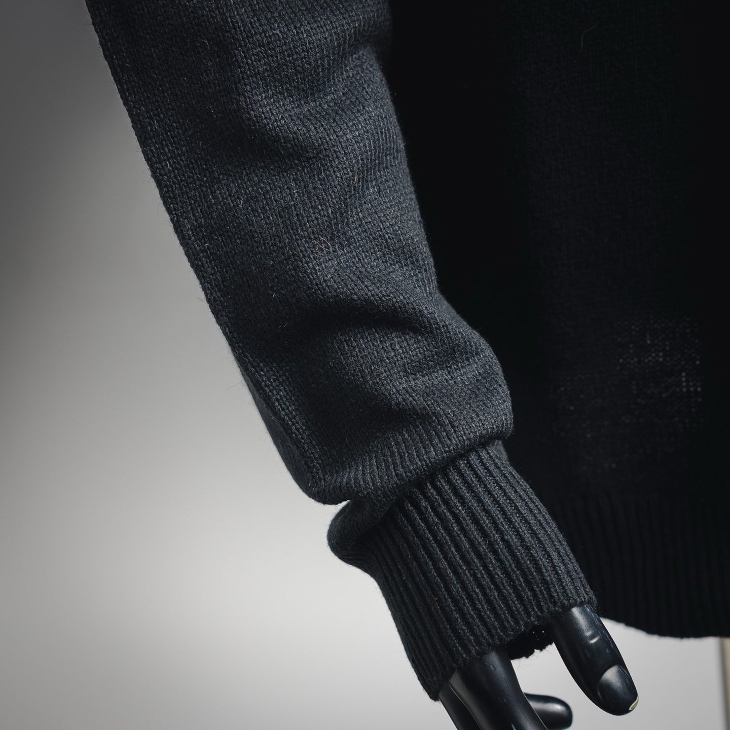 Stone 25fw knitted sweater