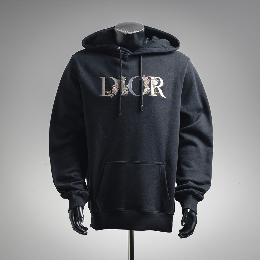 CD 25fw embroidered hoodie