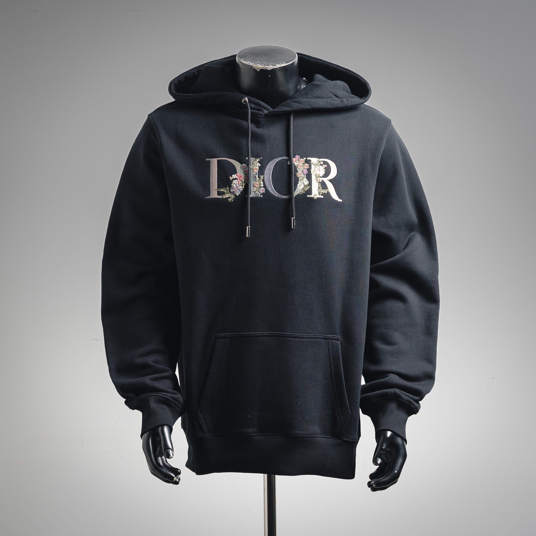 CD 25fw embroidered hoodie