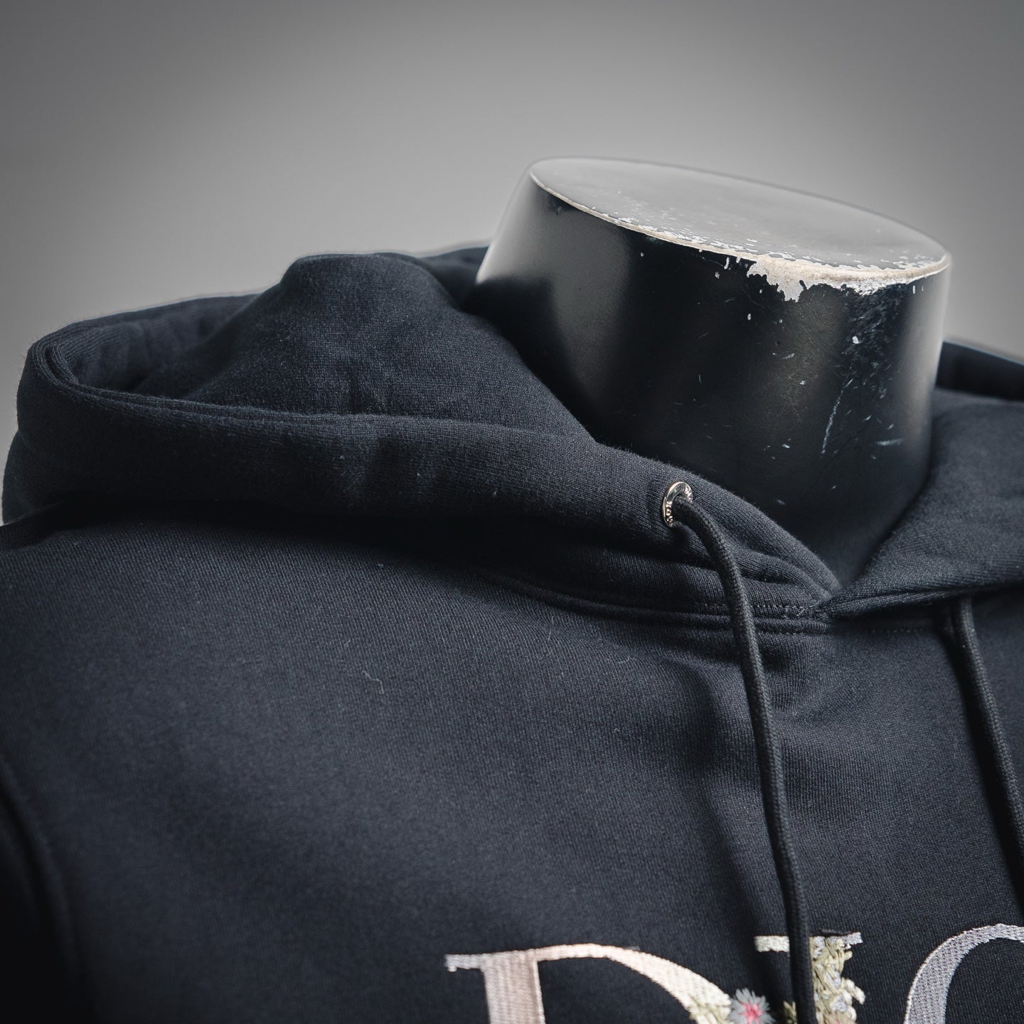 CD 25fw embroidered hoodie