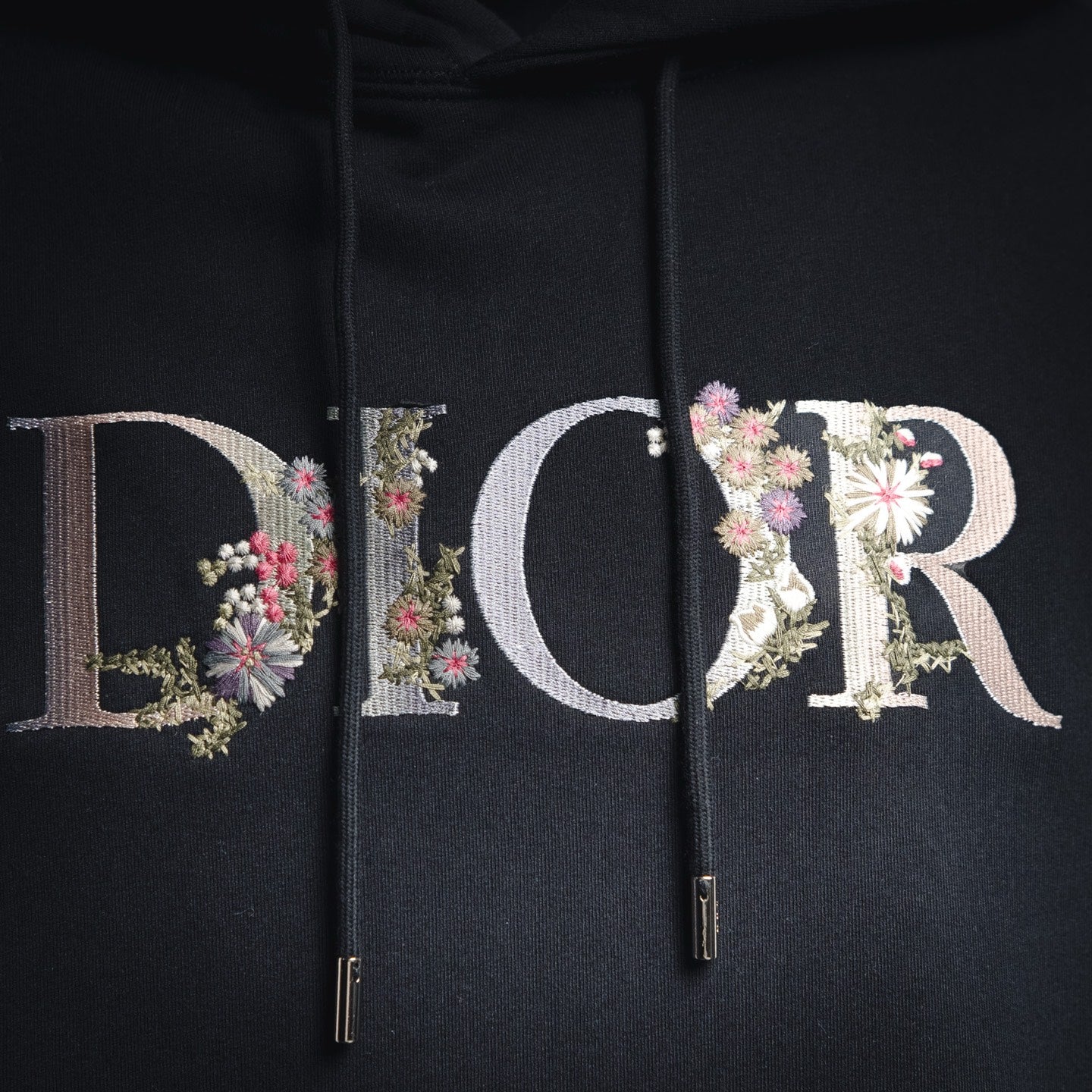 CD 25fw embroidered hoodie