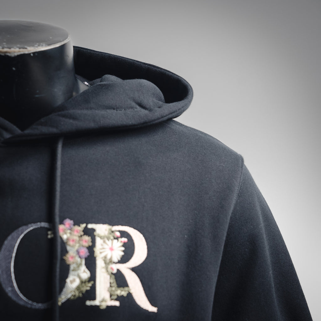 CD 25fw embroidered hoodie