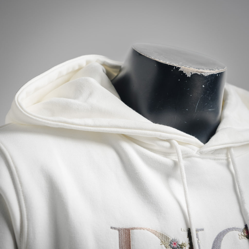 CD 25fw embroidered hoodie