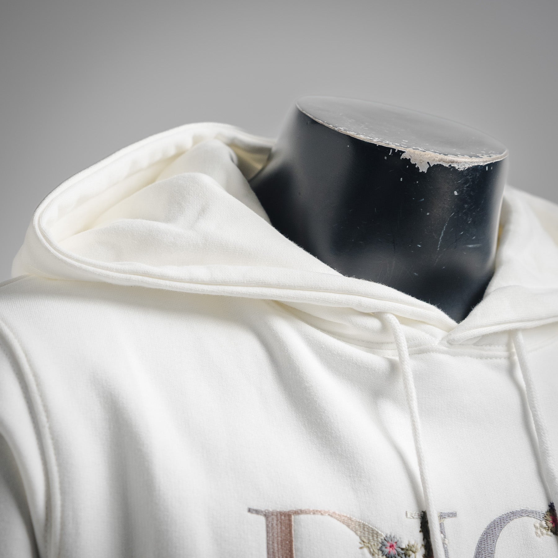 CD 25fw embroidered hoodie