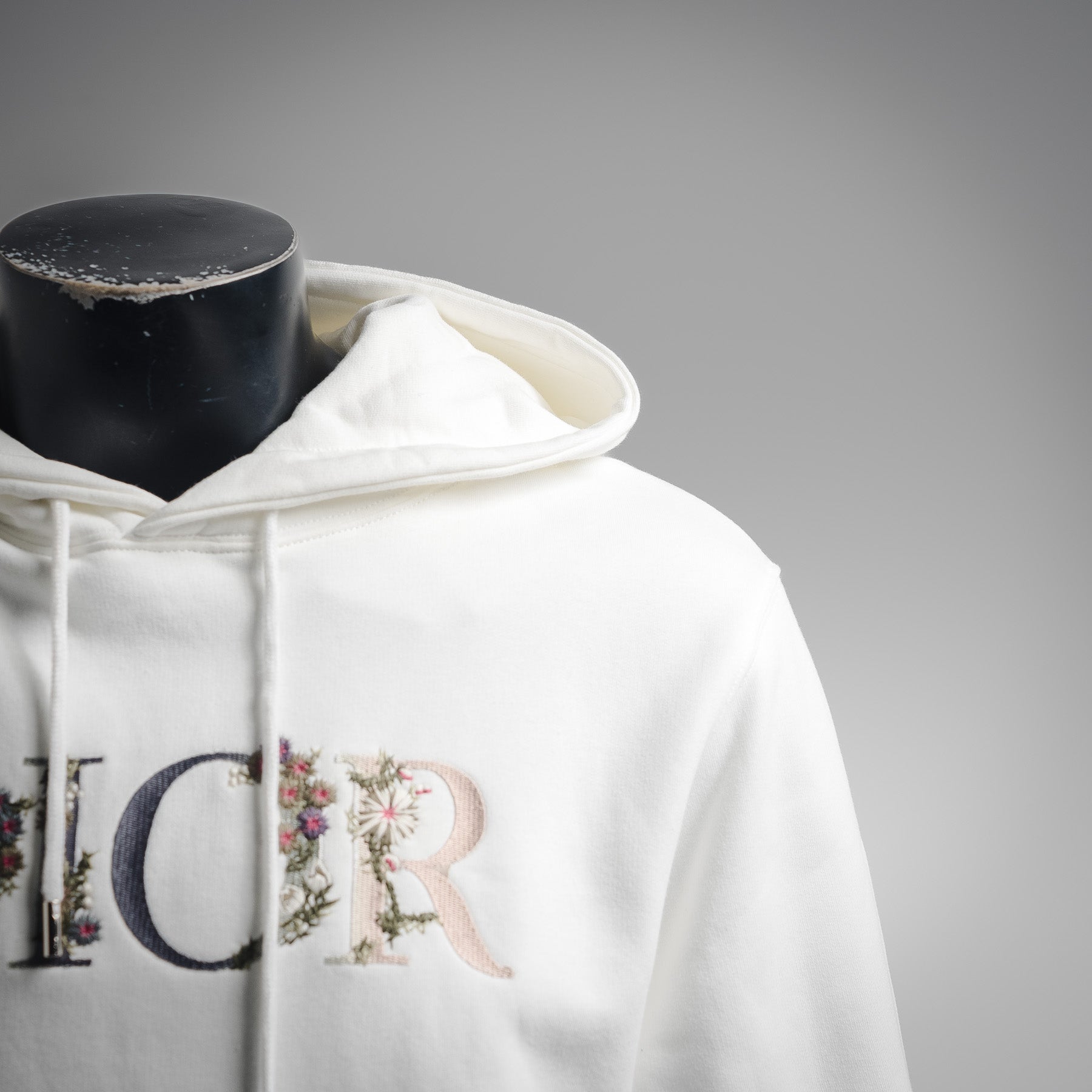 CD 25fw embroidered hoodie