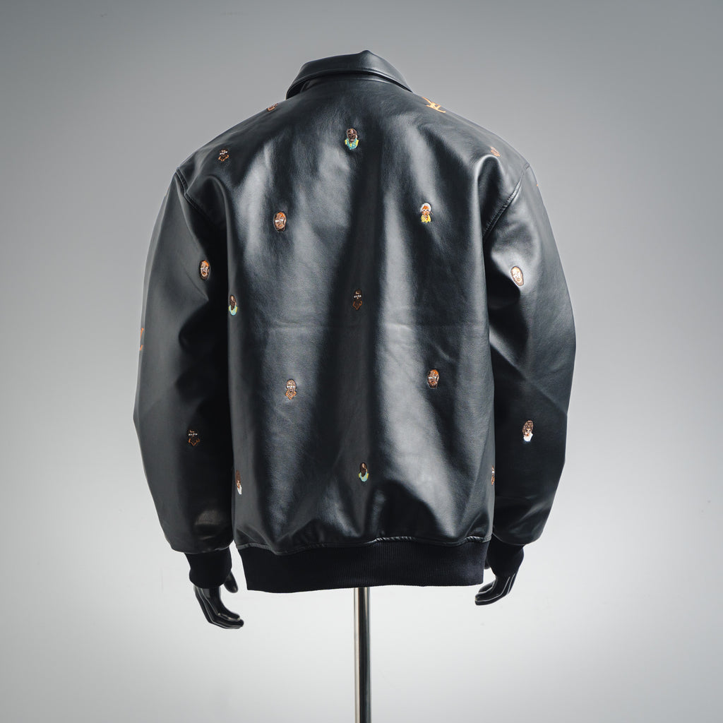 Louis 25fw leather jacket