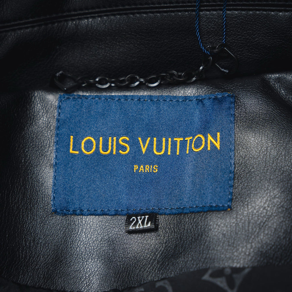 Louis 25fw leather jacket
