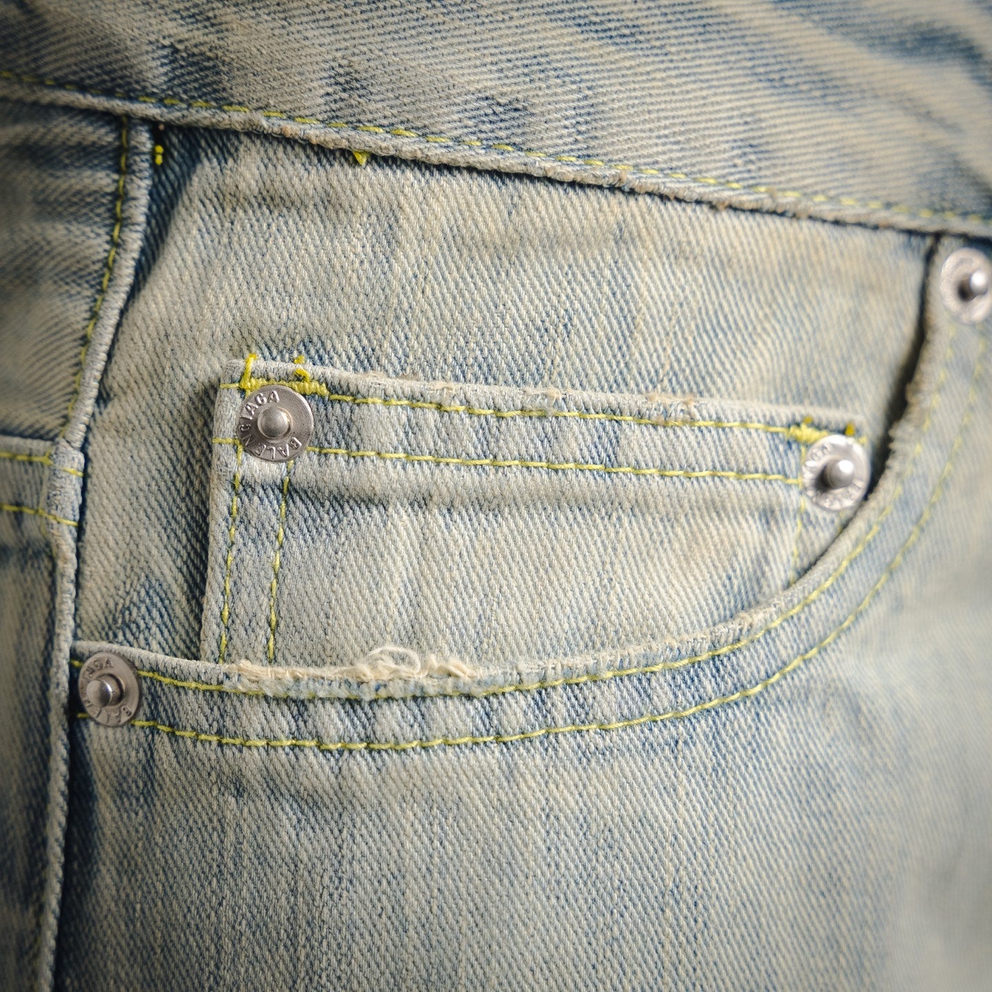 Balen 25fw splicing jeans