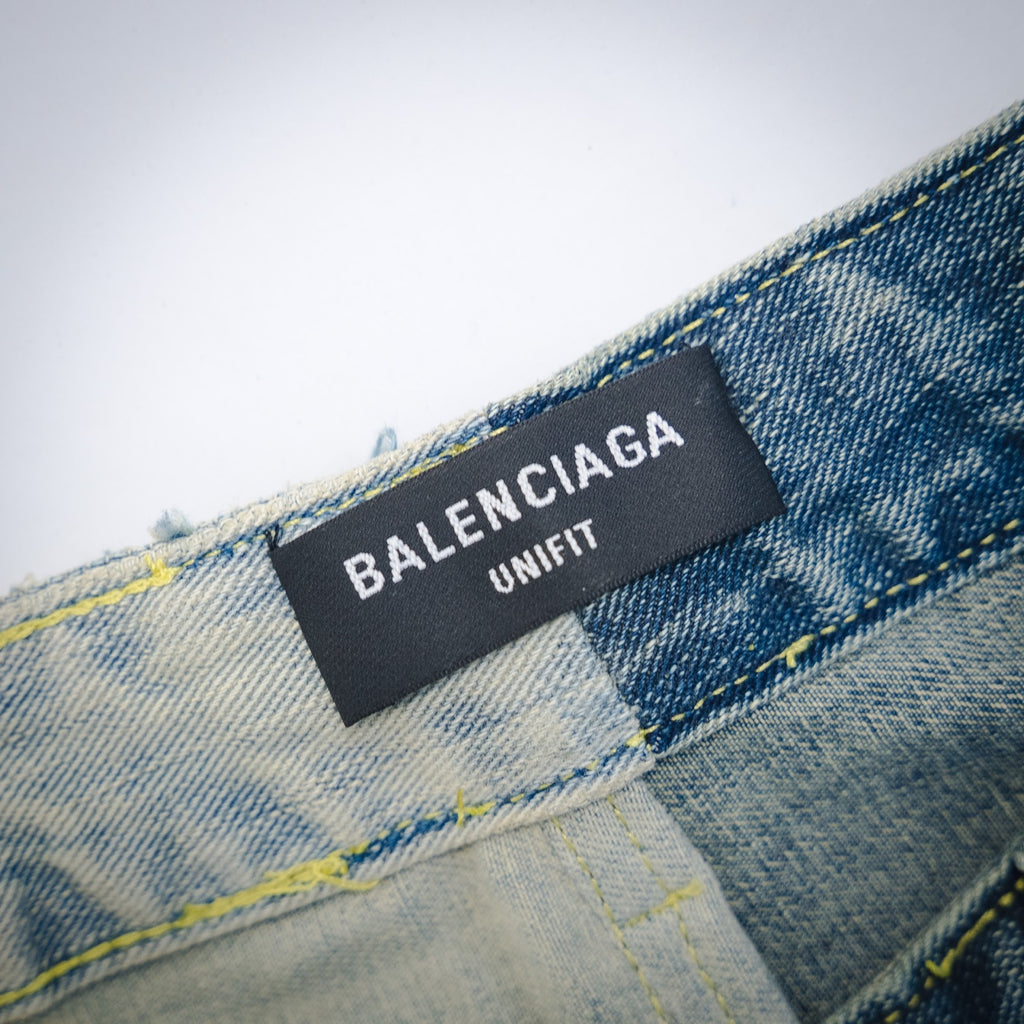 Balen 25fw splicing jeans