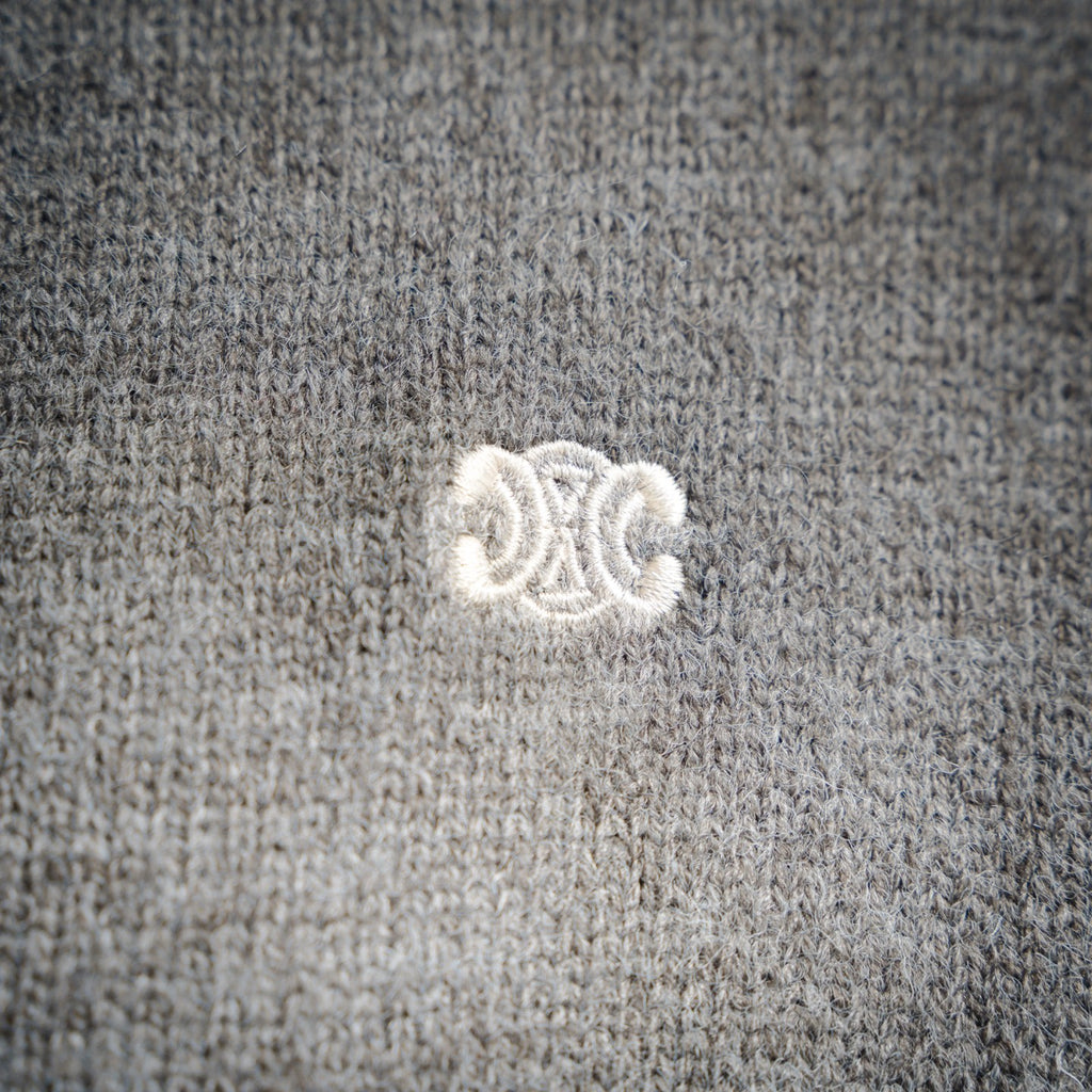 Cel 25fw embroidered sweater