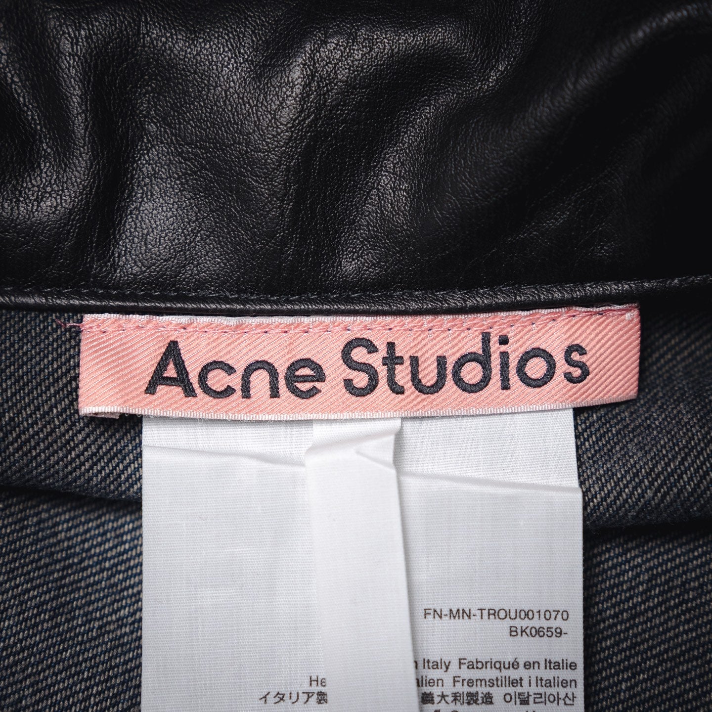 Acne 25fw denin jacket