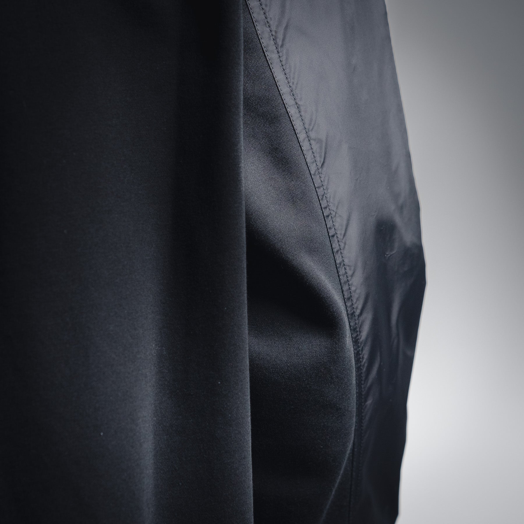 Mon 25fw splicing shirt