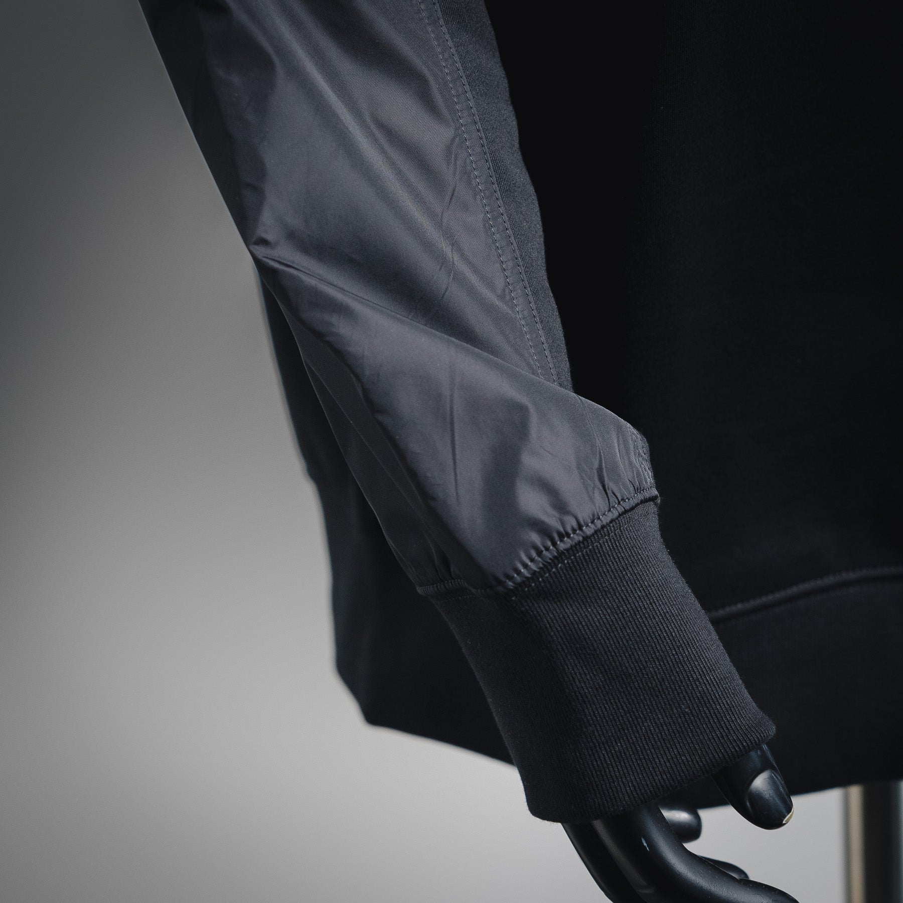 Mon 25fw splicing shirt