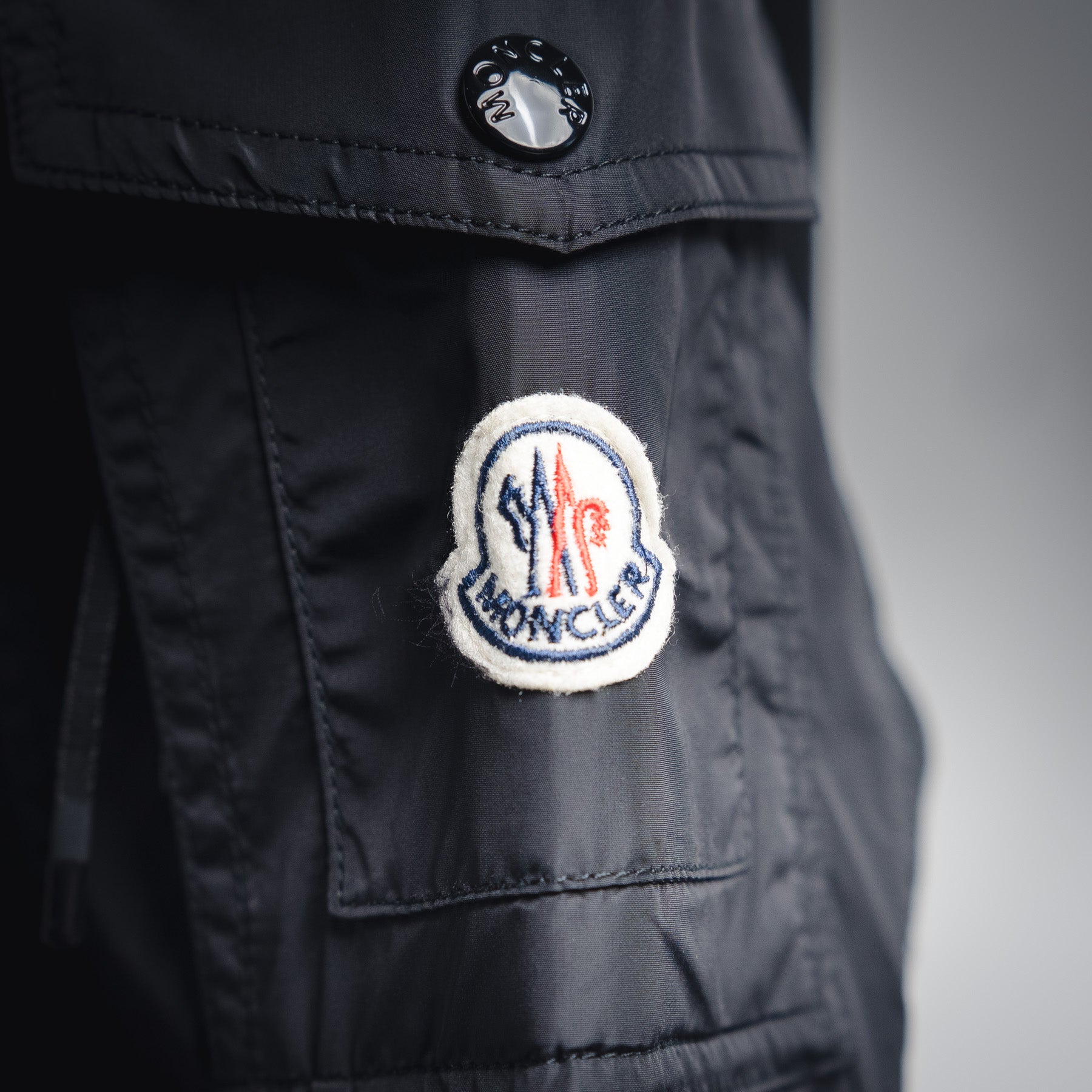 Mon 25fw splicing shirt