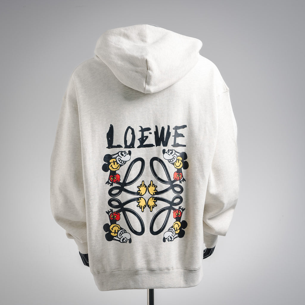 Loe 25fw leisure hoodie