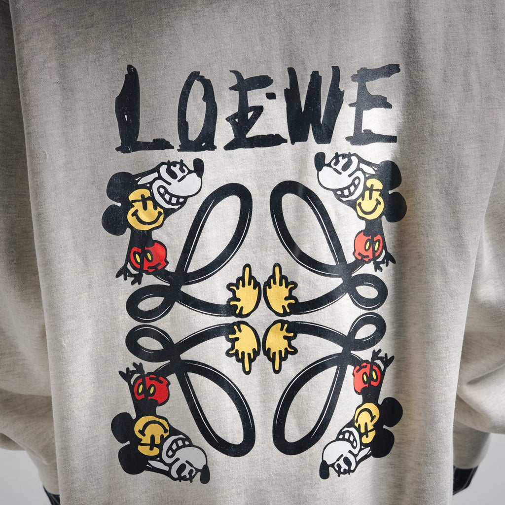 Loe 25fw leisure hoodie