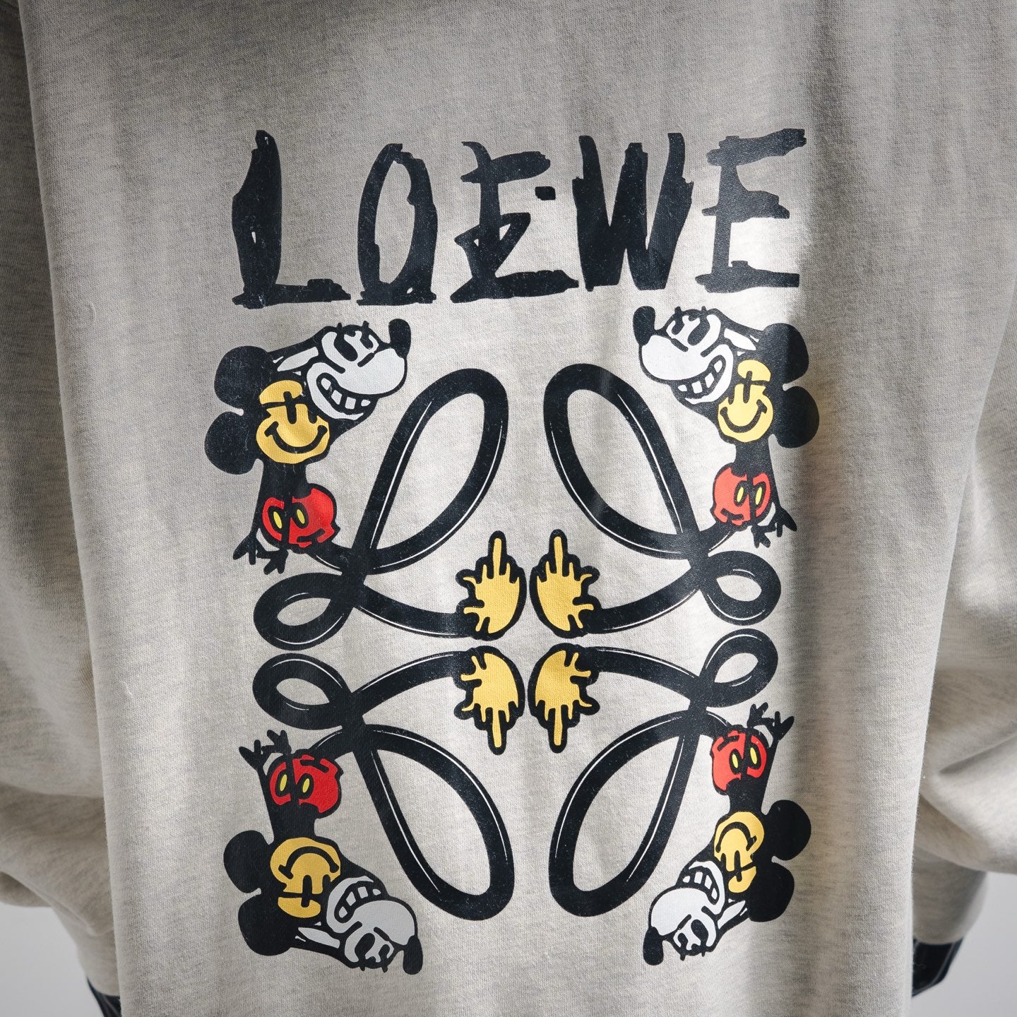 Loe 25fw leisure hoodie