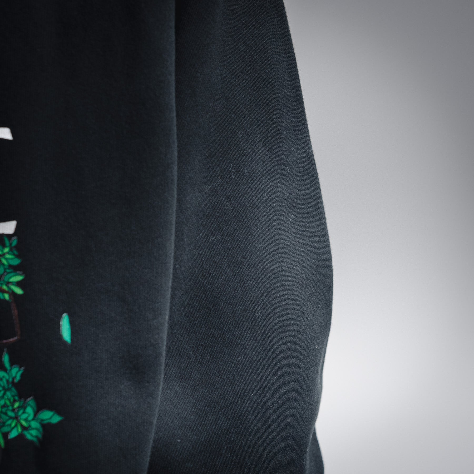 Loe 25fw printed hoodie