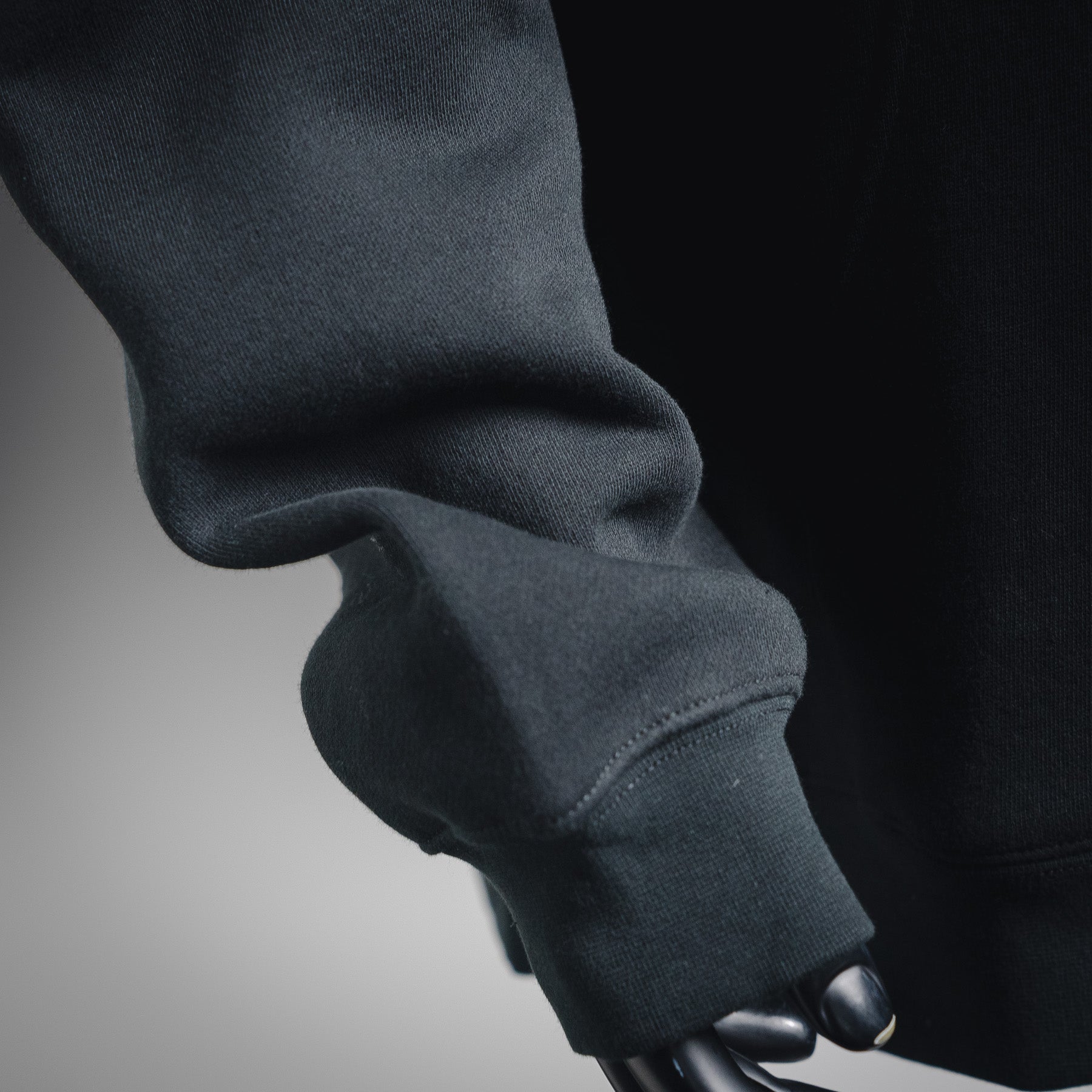 Loe 25fw printed hoodie