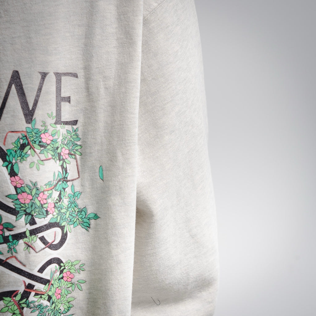 Loe 25fw printed hoodie