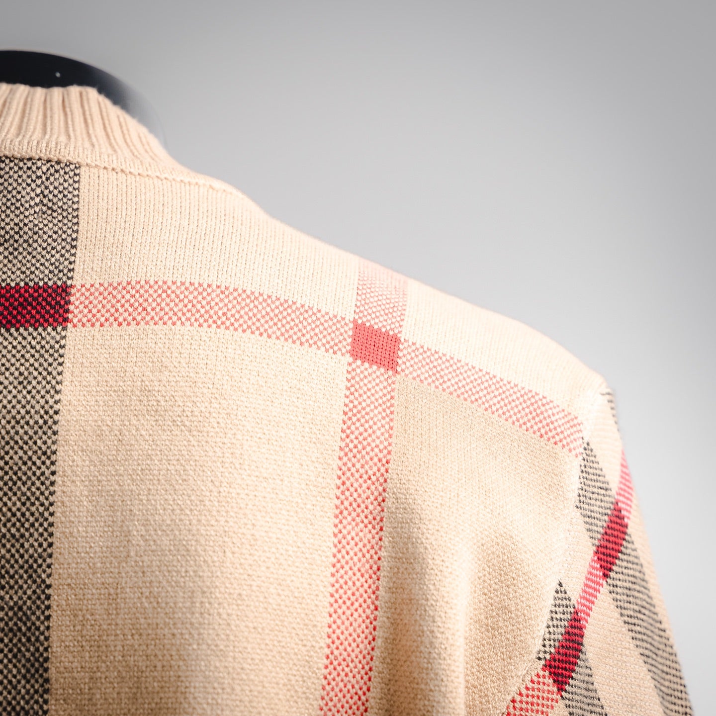 Burber 25fw jacquard cardigan