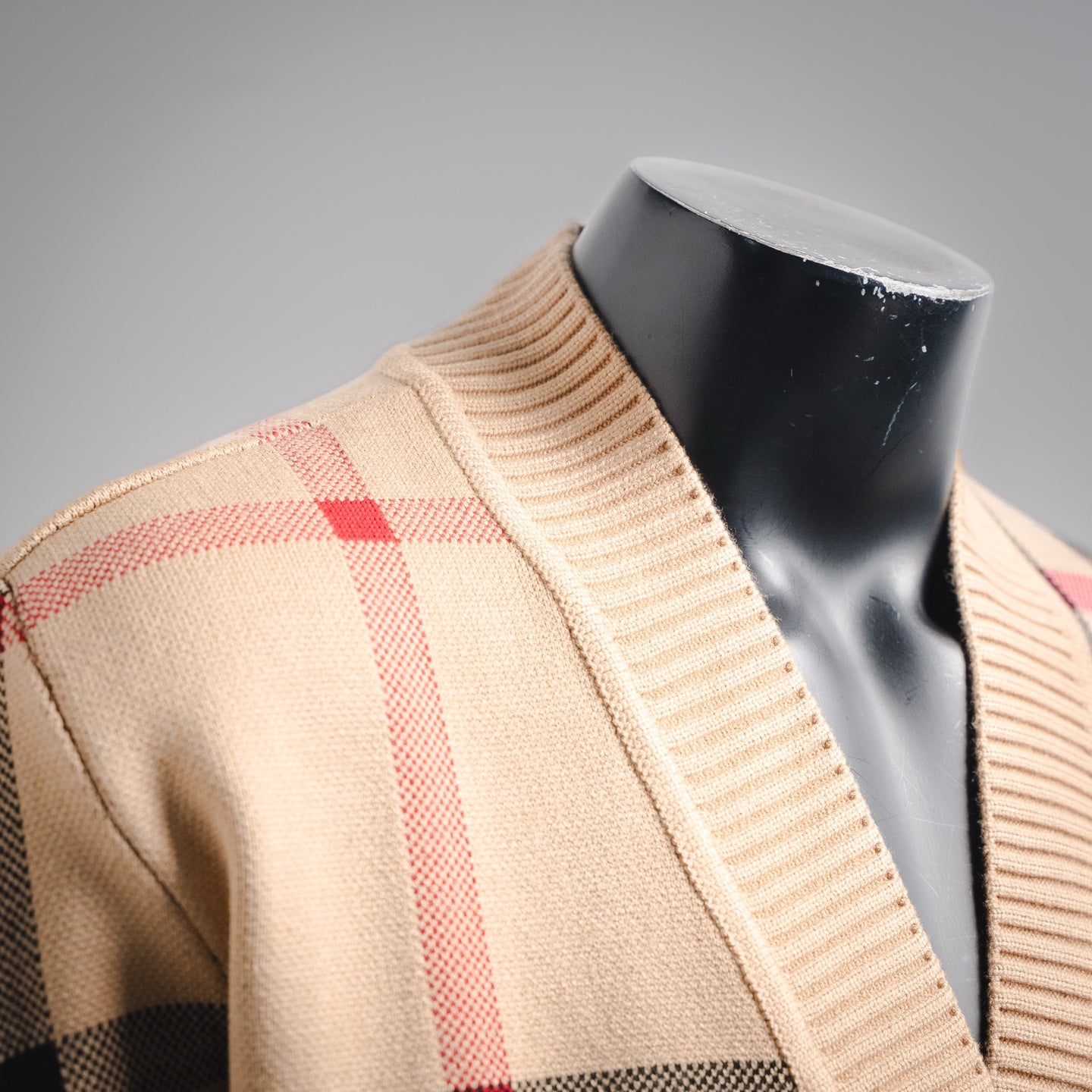 Burber 25fw jacquard cardigan