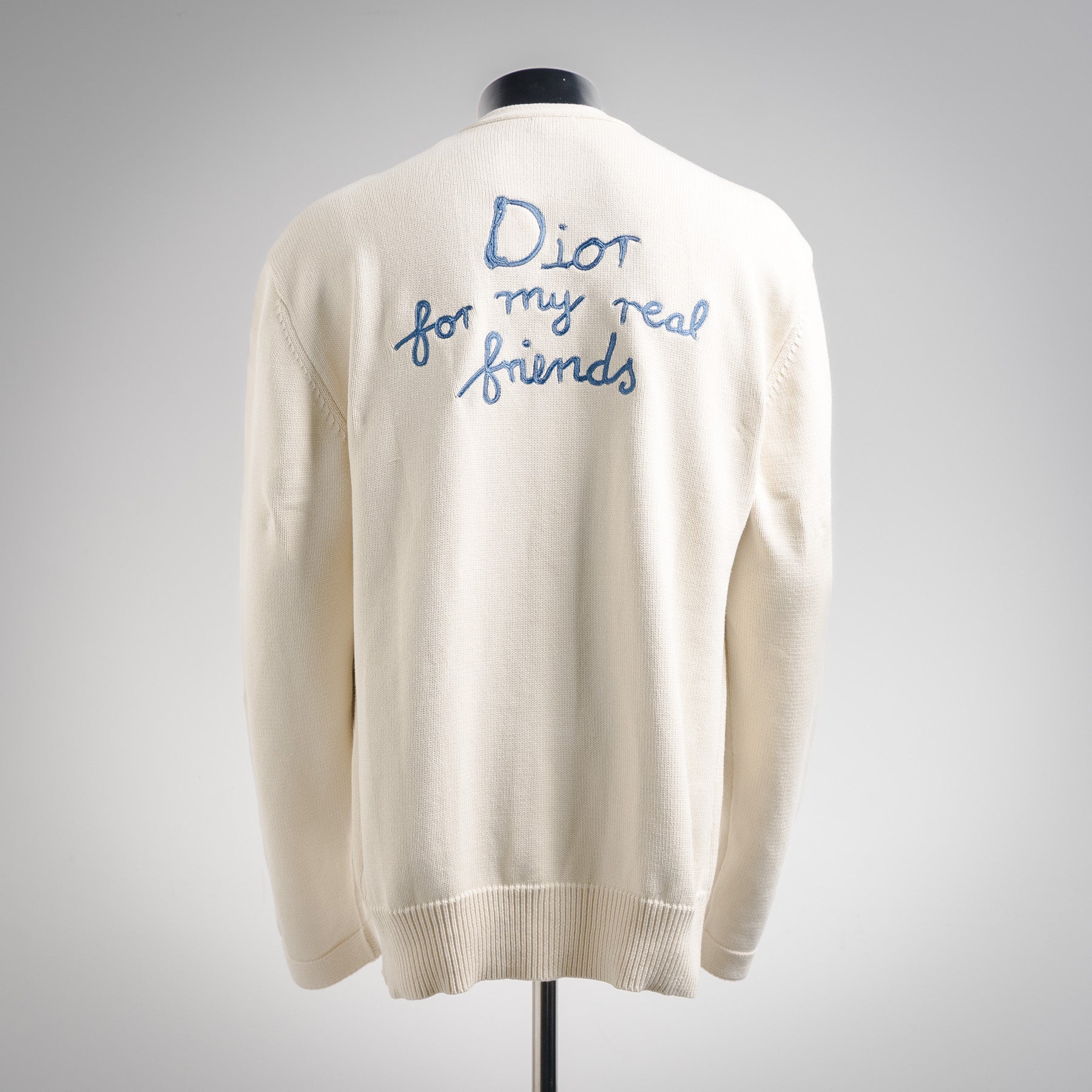 CD 25fw embroidered cardigan