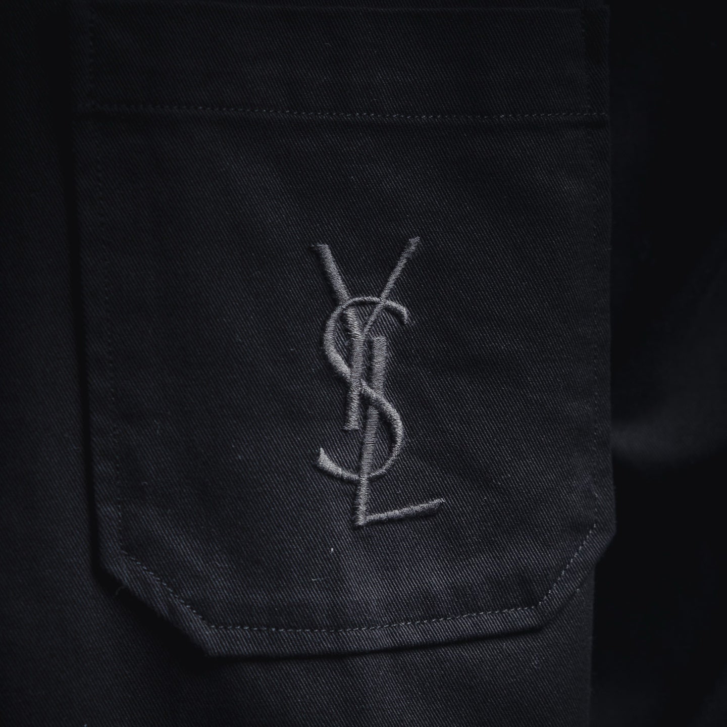 Saint 25fw embroidered jacket
