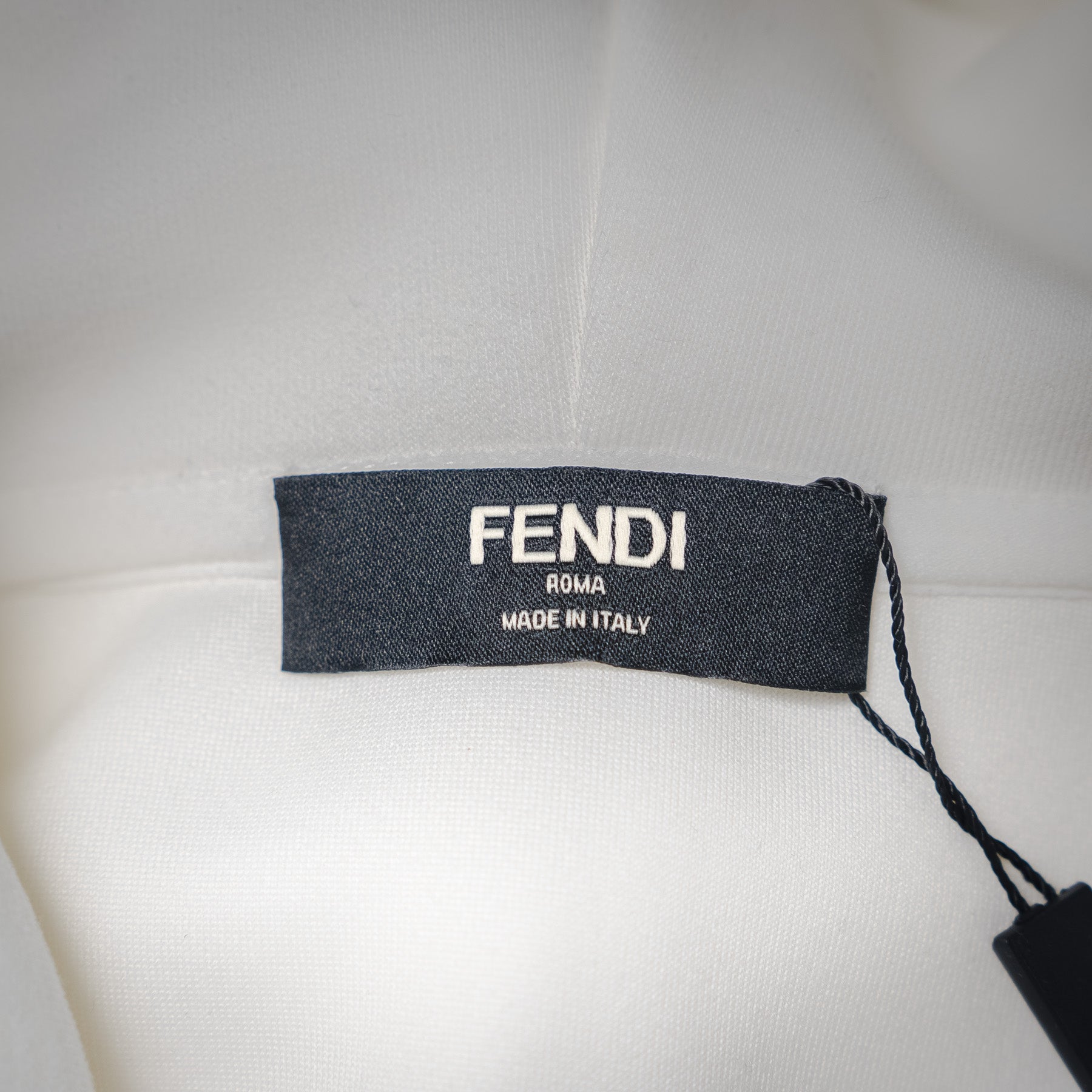 Fend 25fw printed hoodie