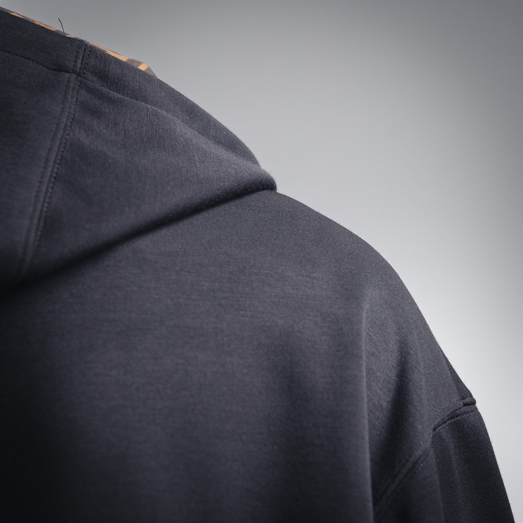 Fend 25fw embroidered hoodie