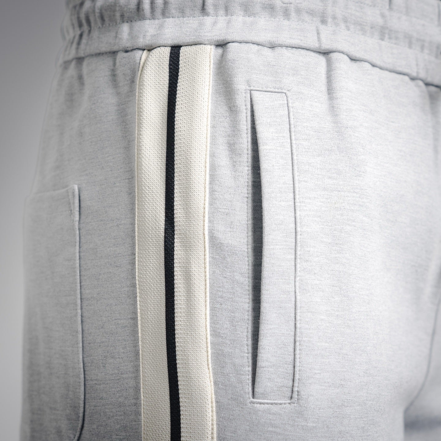 Mon 25fw splicing pants