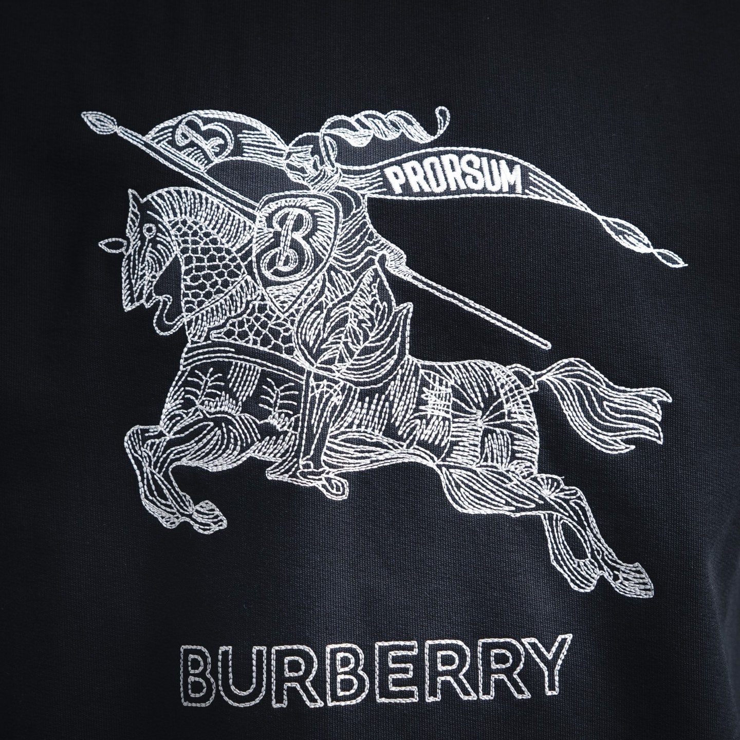 Burbery 25fw embroidered shirt