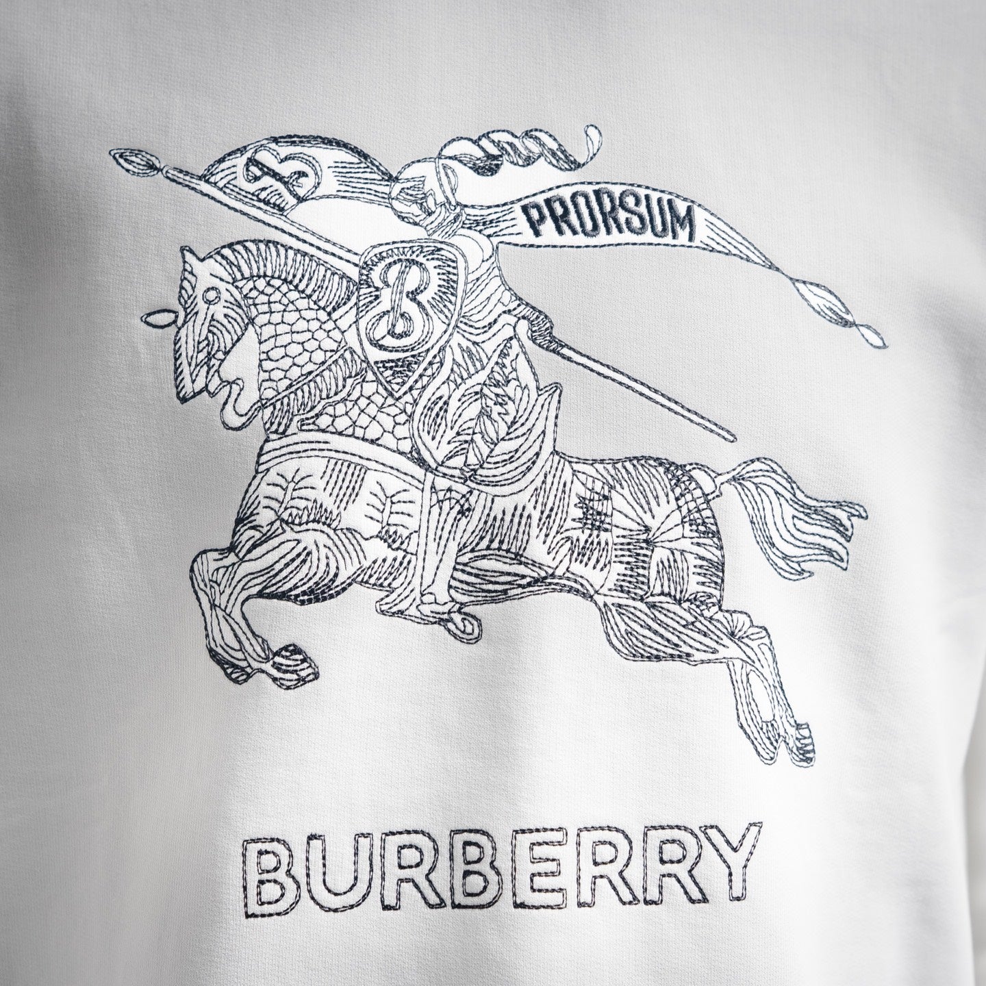 Burbery 25fw embroidered shirt