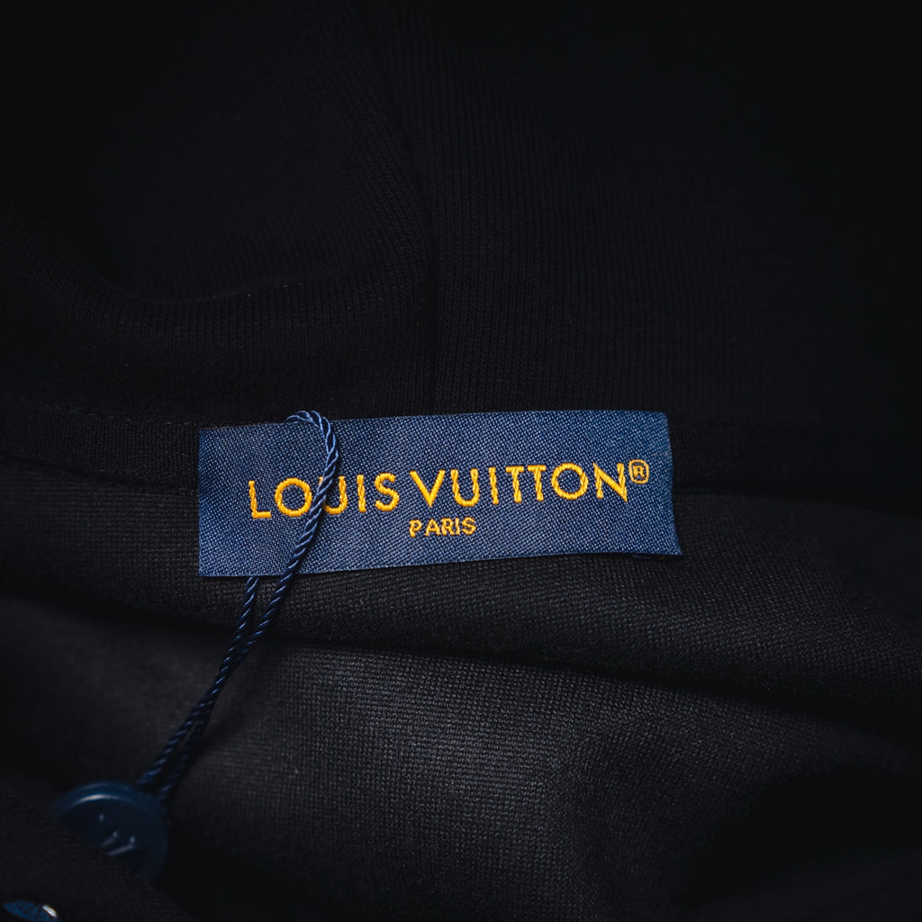 Louis 25fw printed hoodie