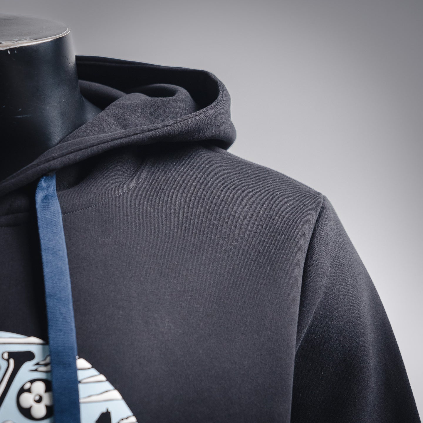 Louis 25fw printed hoodie