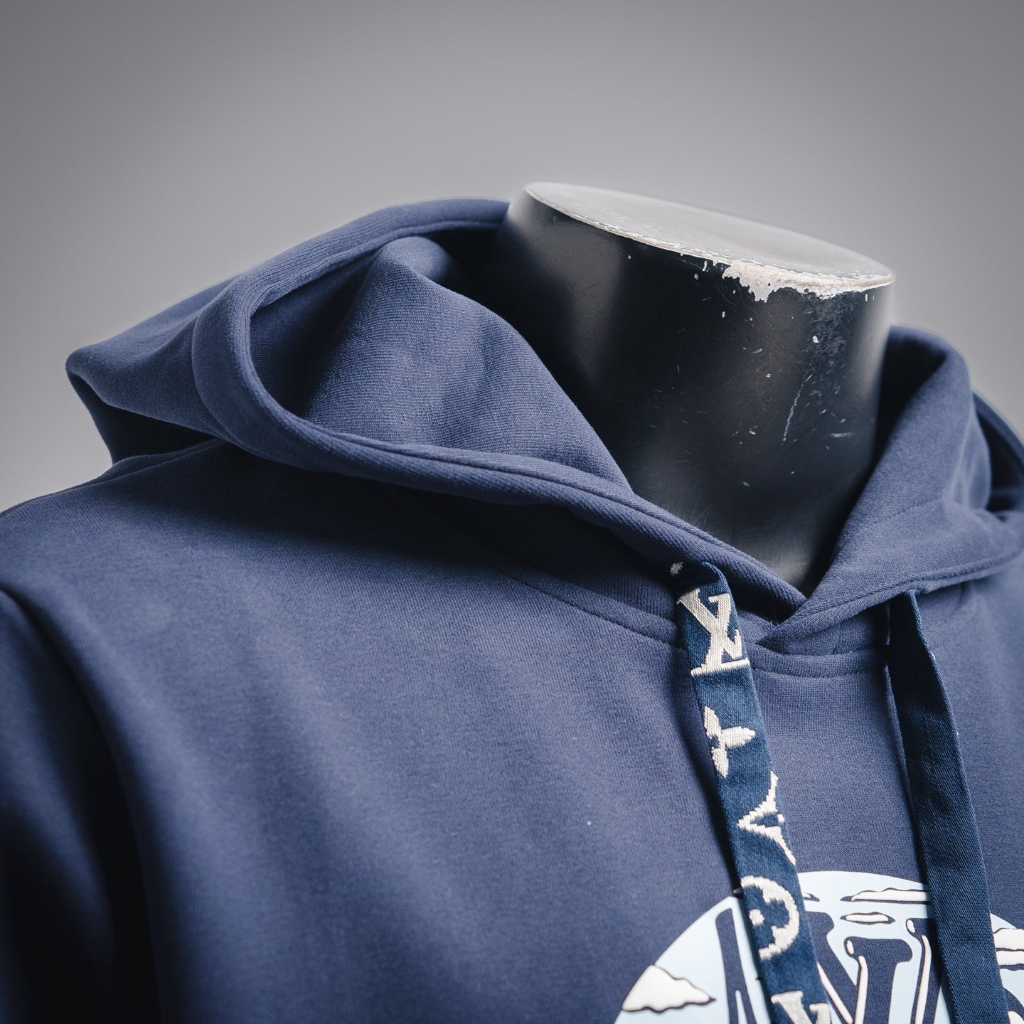 Louis 25fw printed hoodie