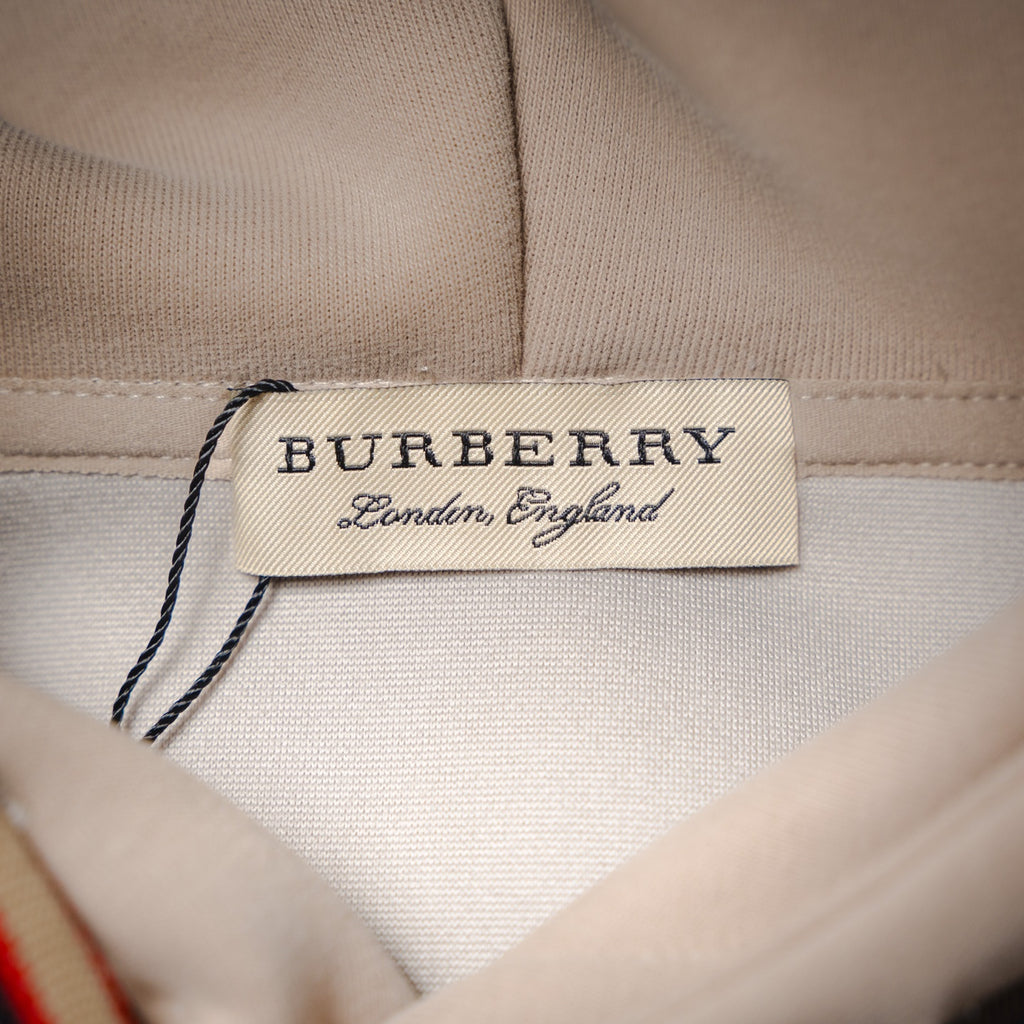 Burbery 25fw printed hoodie