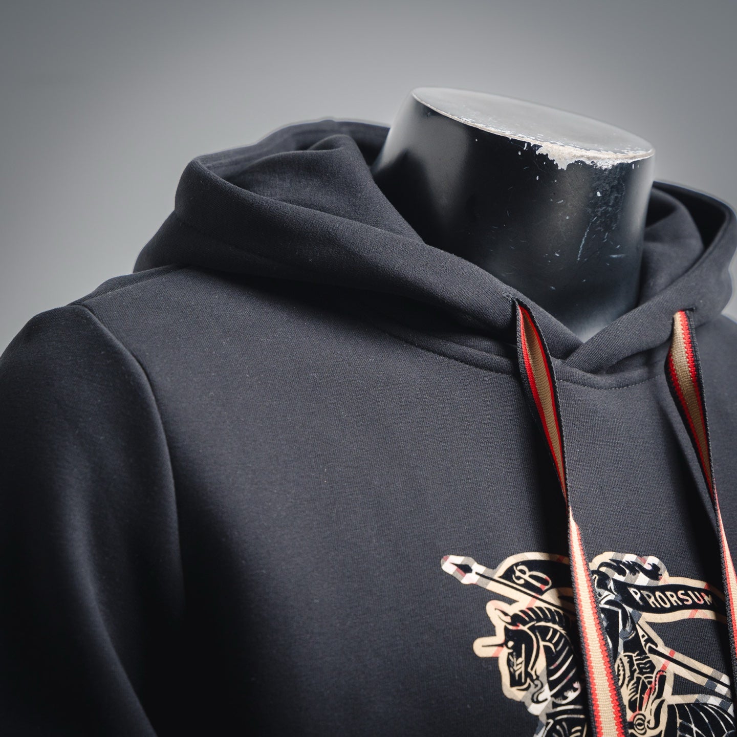 Burbery 25fw printed hoodie