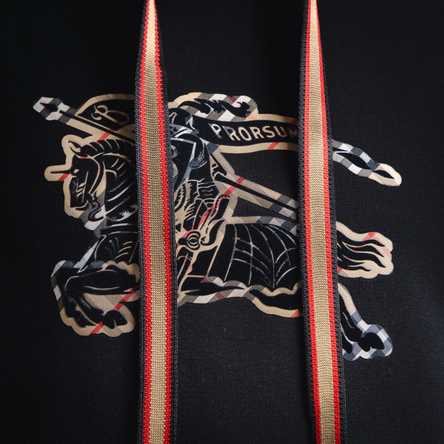 Burbery 25fw printed hoodie