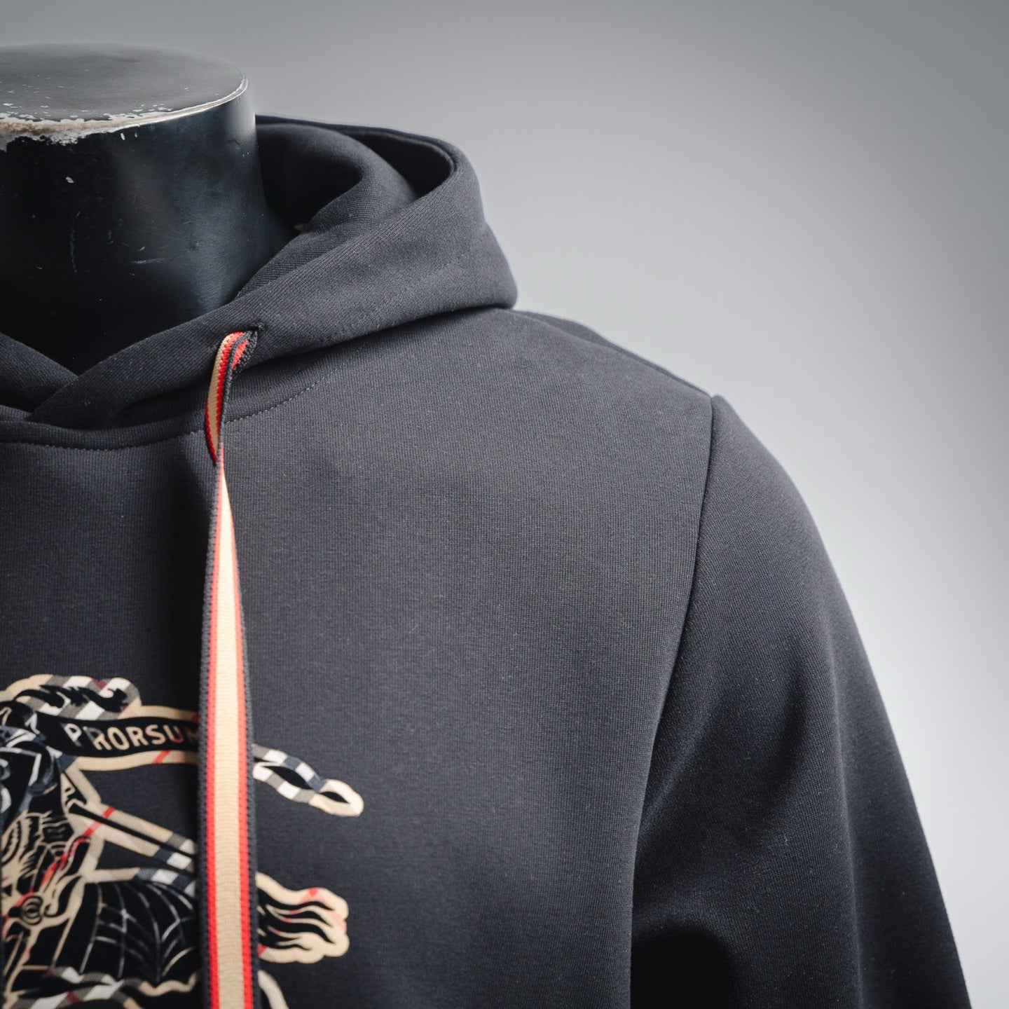 Burbery 25fw printed hoodie